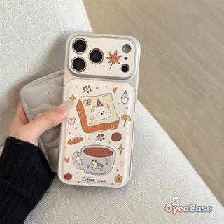 Ốp Minh Họa Gấu & Ngựa Dễ Thương Cho Xiaomi Poco F8 F7 Ultra F6 F5 F4 F3 C85X C85 C75 C71 C65 C61 C55 C31 C3 5G 4G Vỏ Da PU Hoạt Hình Dễ Thương Vỏ Mềm 3D