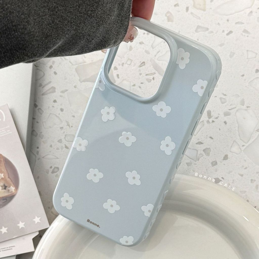 Trà trắng hoa là thích hợp cho 16 vỏ điện thoại di động iPhone17promax áp dụng 15 nhẹ