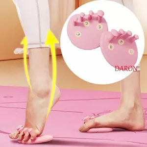 DARON 2 Chiếc Vòm Chân Huấn Luyện, Hỗ Trợ Plantar Thiết Bị Căn Chỉnh Chân Chống Trơn Trượt, Cơ An Toàn Thư Giãn Chân Điêu Khắc Nam Châm Hạt Bunion Corrector Chân Huấn Luyện Cơ