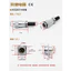 Hàng Không Cắm DS Ổ Cắm WS20-2-3-4-5-6-7-9-12 Lõi Nữ k Nam Ổ Cắm J Trục Máy Khắc H20