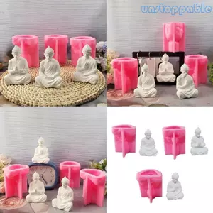 Unstop * Khuôn Silicon Handmade Thủ Công Tượng Khỉ Khuôn Dễ Dàng Khử Trùng Khuôn Hoàn Hảo Cho Thạch Cao Và Sáng Tạo