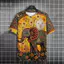 2026 Vintage Voi In Hình Áo Mùa Hè Nam Tay Ngắn Thường Ngày Thoáng Khí Tee Top