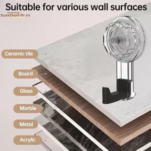 TRTR 3 Chiếc Có Thể Tháo Rời Xoay Hút Mạnh Móc Nước Và Chống Ẩm Thích Hợp Cho Nhà Bếp Phòng Tắm VN