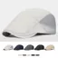 Mũ nam CATMALLER88 Beret, Mũ Newsboy có thể điều chỉnh thoáng khí, Lưới sấy tốc độ thông thường Mũ chống nắng mỏng phẳng Gorras