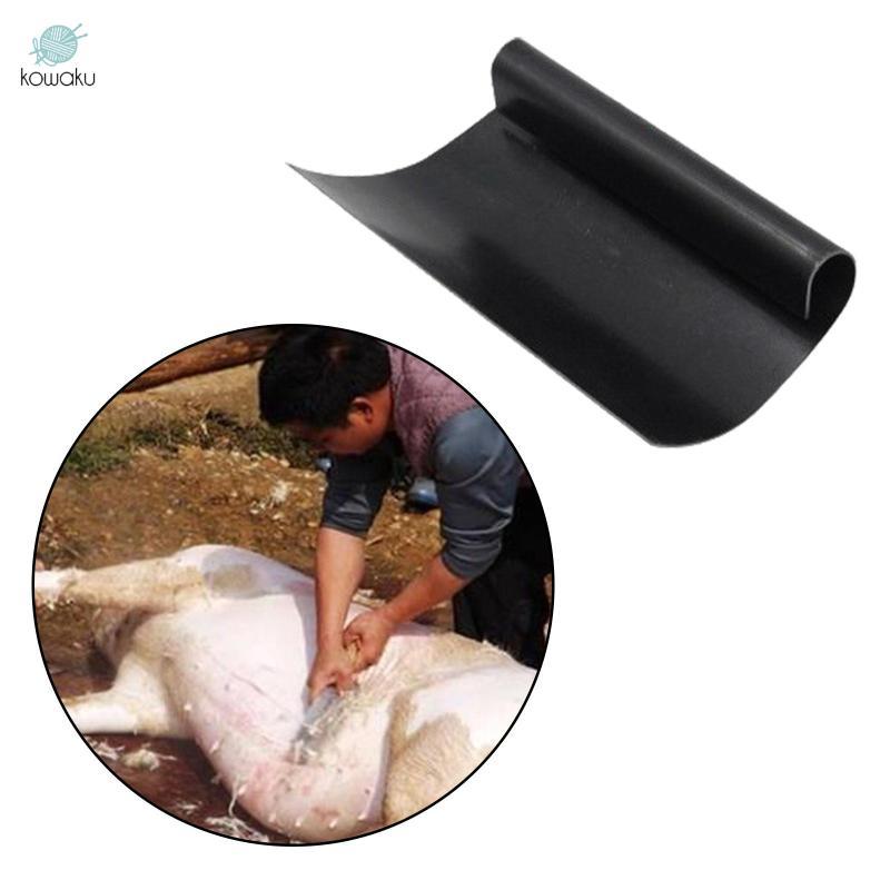 Dụng cụ loại bỏ lông lợn Thiết bị cạo lông động vật di động để sử dụng trang trại Dụng cụ cạo cầm tay bằng thép bền