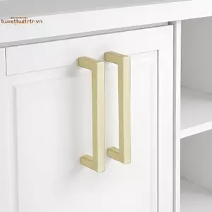 TRTR 10-33CM Tay Cầm Tủ Inox Vuông Tủ Ngăn Kéo Tủ Kéo Phòng Tắm Núm Cửa Nội Thất Tay Cầm Nhà Bếp VN