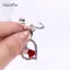 AqToCna 1 Giả Bụng Nút Nhẫn Giả Bụng Xuyên Thái Kẹp Trên Umbilical Không Rốn Giả Cướp Biển Bướm Sụn Bông Tai Kẹp Trang Sức Cơ Thể Quà Tặng AqToCna
