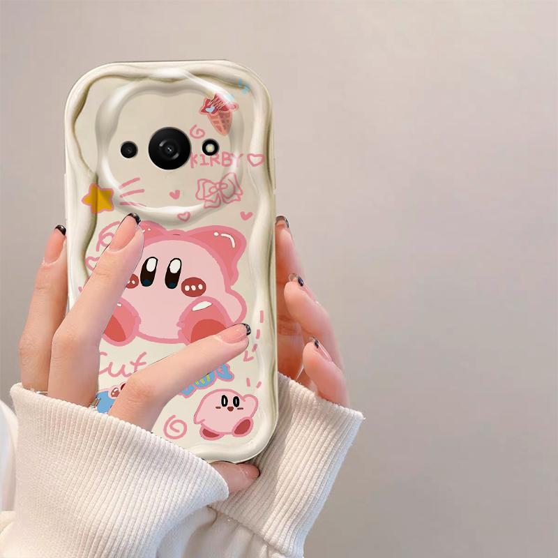 Thích hợp cho Redmi A3 / POCO C61 4G 3D Girls Soft TPU Loopy Kirby Vỏ điện thoại chống sốc