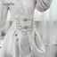 AqToCna Retro Nữ Corse Đai Phong Cách Gothic Co Giãn Ren Pin Bule Cummerbund Dây Buộc Punk Phụ Kiện Cho Nữ Áo Sơ Mi Đầm Thắt Lưng AqToCna