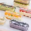 Hộp đựng tráng miệng hình bánh mì Mini TRTR 50 Thích hợp cho cốc tráng miệng và hộp bánh - 300ml VN