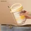 430ML Cốc ăn sáng mới Bột yến mạch Ngũ cốc Hạt sữa chua Salad Cốc thủy tinh chống rò rỉ Hộp đựng yến mạch có nắp Thìa Hộp bảo quản thực phẩm [VN]