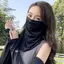 < WHPHous-t > Mặt nạ lụa băng mùa hè thoáng khí chống tia cực tím Unisex Khăn mềm cho hoạt động Tấm chắn nắng ngoài trời Đẹp