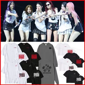 YB1 BABYMONSTER tour du lịch thế giới Áo thun Love Monsters KPOP RORA ASA RUKA áo BY1