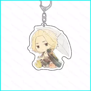 HK1 Tokyo Revengers Móc Khóa Acrylic Anime Móc Khóa Draken Mikey Tokyo Manji Gang Móc Chìa Khóa Túi Pendent Quà Tặng KH1