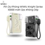 Pin Sạc Dự Phòng 10000mAh WIWU Wi-P057 35W - Lai 3 In 1 Sạc Không Dây 15W, Chân Cắm Du Lịch Toàn Cầu