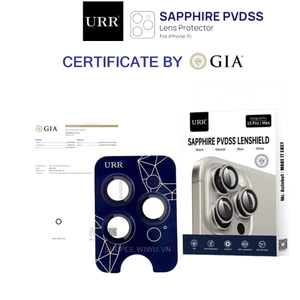 Dán Camera AUTOBOT URR Sapphire PVDSS - Kính Sapphire Nguyên Khối, Khung Titanium Cho iPhone 17 Pro Max