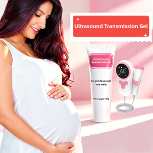 Gel truyền siêu âm cho hộ gia đình Doppler Theo dõi nhịp tim thai nhi Mang thai Không có bức xạ Máy dò nhịp tim