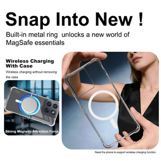 Ốp Lưng Từ Tính Moto Edge 70 50 Fusion 60 Neo 60S X70 Air 5G Chống Sốc Túi Khí Mềm TPU