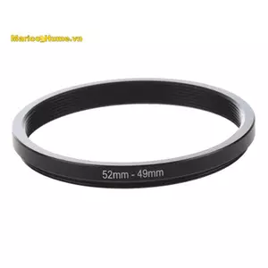 Bộ chuyển đổi vòng đen 52mm-49mm 52mm đến 49mm cho máy ảnh