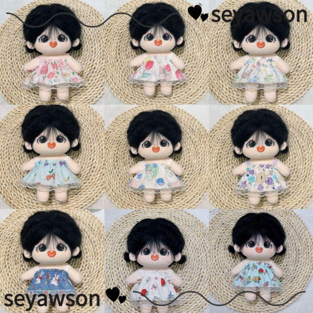 Búp Bê SEYAWSON Quần Áo Đáng Yêu, Phụ Kiện Đầm Công Chúa Dễ Thương, Trang Trí Quần Áo 20 Kiểu Váy Búp Bê Cho Búp Bê Cotton 20cm / Búp Bê Thần Tượng EXO