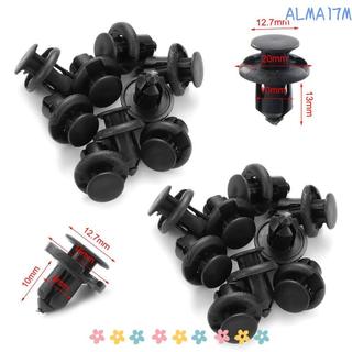 ALMA1 20 Chiếc Đinh Tán Nhựa 8mm 10mm Lỗ Ốp Lưng Giữ