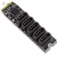 JCSYFAC M.2 NVME PCI-E PCIE X4 X8 X16 Đến 6 Cổng 3.0 SATA Adapter Card Riser III ASM1166 6GB / S Máy chủ khung gầm PCputer Mở rộng Mới