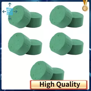 10 Chiếc Đám Cưới Aisle DIY Craft Sắp Xếp Hoa Thấm Hút Nước Sân Vườn Nhà Bọt Hoa Xanh -Giữ Gạch Tròn