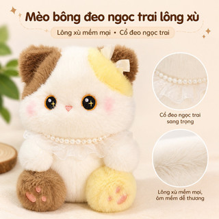 Đồ chơi bông cao cấp – Mềm mịn và lông lá, hình dáng dễ thương, là món quà lý tưởng để tặng bạn gái và người yêu