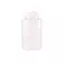 HFSHY 15ml 30ml 50ml 100ml 250ml 500ml Chai nhựa trong suốt có thể đổ lại Mũ trắng chống rò rỉ cho lọ đựng mỹ phẩm VN