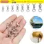 CORALTIDE 10 chiếc Phụ kiện câu cá Vòng xoay xoay cường độ cao