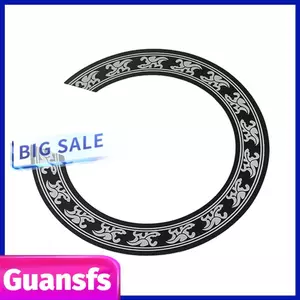 Guansfs Dân Gian Đàn Guitar Hoa Hồng Ốp Hoa Miếng Dán Vòng Tròn Lỗ Âm Thanh Decal Trang Trí Phụ Kiện Thay Thế Cho 40-41 Inch Guitar