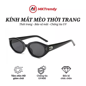 Kính râm mắt mèo T1 chống tia UV tặng túi đựng kính khăn lau kính