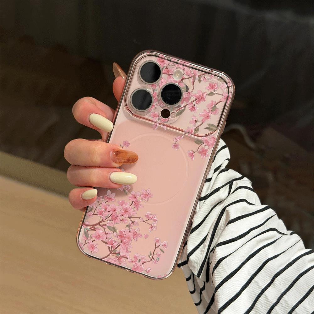 Hoa anh đào Ứng dụng iPhone17 trường hợp 16 hàng ngày 1514/1312p dễ thương xr sáng tạo