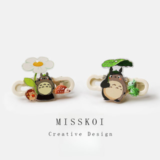 MISMEMO Động Vật Hoạt Hình Siêu Dễ Thương Hàng Xóm Của Tôi Totoro Kẹp Tóc Bên Dễ Thương Nổ Độc Đáo Gãy Kẹp Tóc Hàng Ngày Tất Cả Trận Đấu Đầu Phụ Kiện