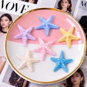 Set Charm Sao Biển Pastel Size Bự 56x53mm 🌊 Mix 6 Màu Candy Cute Phong Cách Summer Hàn Quốc Siêu Xinh ✨