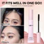 【Roshy】Kiểm soát tóc xoăn không gây bết dính gel tạo kiểu tóc răng lược nhỏ giúp tóc con bay lung tung mềm mại đầu