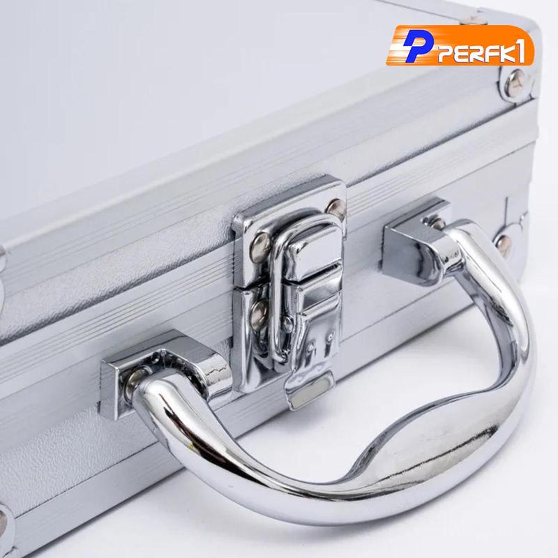Hộp đựng dụng cụ hợp kim nhôm di động có khóa Hộp đựng dụng cụ sắp xếp nhẹ cho gia đình