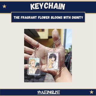 Keychain Gantungan Kunci The Fragrant Flower Blooms with Dignity - Waguri - Rintaro - Subaru - Saku - Waguri-01