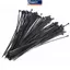 MAKY 100 Chiếc 10cm Nylon Nhựa Zip Viền Quấn Cáp Vòng Dây Tự Mất Bla VN
