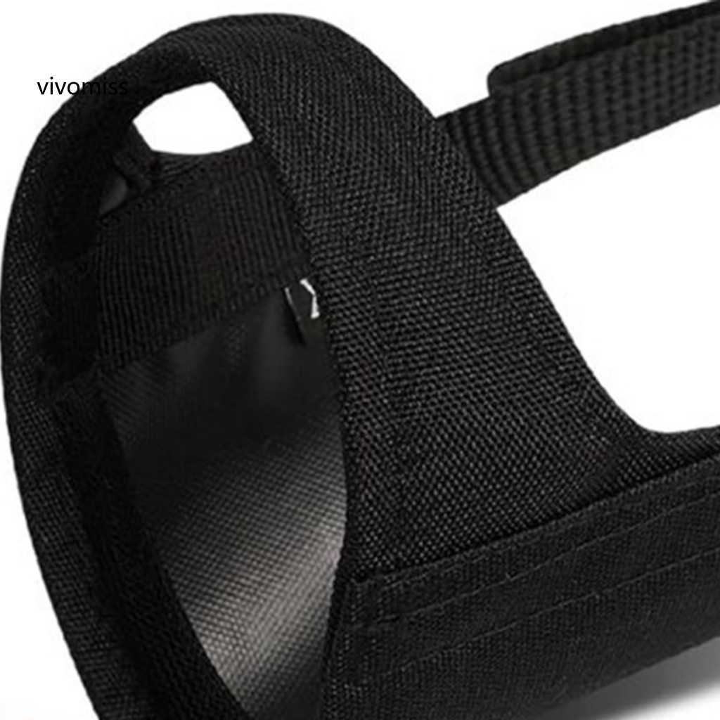 [VM] Mõm chó bằng Nylon mềm cho chó Vỏ miệng lưới thoáng khí Ngăn ngừa sủa cắn Nhai Thiết kế có thể uống thoải mái cho chó săn ngắn Đồ dùng cho thú cưng cho chó