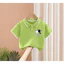 Áo Polo Trẻ Em In Hình Mèo Dễ Thương Tay Ngắn Thoải Mái Top Cho Bé Trai Bé Gái Mặc Hàng Ngày