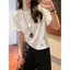 Fashionable oversized pink short-sleeve t-shirt for women with Hong Kong-inspired design
