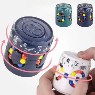 OUSXA Soda Can Fidget Toy, Con quay hồi chuyển ngón tay Nhựa Bóng xoay, Con quay vòng quay ngón tay