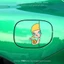 Hoạt Hình Hoạt Hình POP Anime Jasmine Thăm Xe Miếng Dán MOLLY Dễ Thương Phong Cách Dễ Thương Thân Xe Trang Trí Miếng Dán Xe Máy Miếng Dán