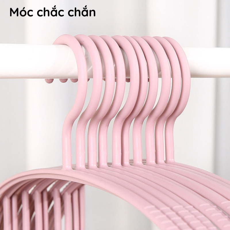 Móc Treo Quần Áo Sang Trọng Chống Trượt, Móc Phơi Thiết Kế Vai Cong Liền Mạch Thiết Kế Bo Tròn Không Vết Lằn