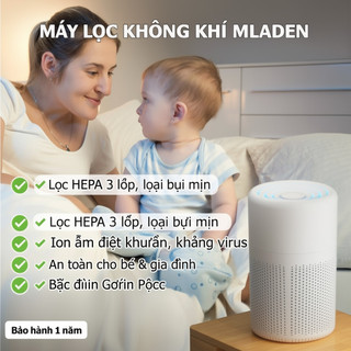 Máy lọc không khí HEPA 13 Ion hóa than hoạt tính Loại bỏ mùi khói Văn phòng tại nhà USB