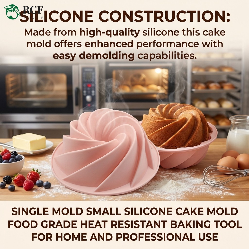 Khuôn Bánh Silicon Nhỏ - Dụng Cụ Nướng Chịu Nhiệt Cấp Thực Phẩm Cho Gia Đình Sử Dụng Chuyên Nghiệp