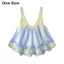 YRBWD Áo Vest Bohemian, Đầm vest móc dáng rộng, Áo hai dây dệt kim in họa tiết rỗng đa năng cho kỳ nghỉ đi biển mùa hè