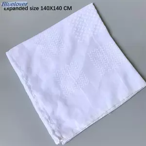 Khăn Turban Nam Phong Cách Hồi Giáo Kẻ Sọc, Thích Hợp Thời Trang Trung Đông Và Sa Mạc