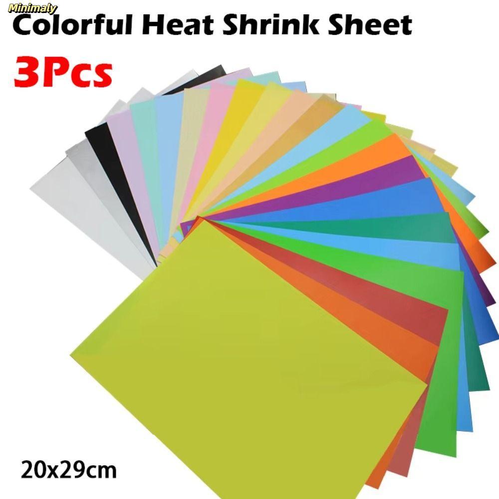[Vận chuyển nhanh] Bộ 3 tấm co nhiệt 20x29cm, dùng cho DIY và trang trí tiệc